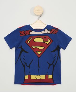 Camiseta-Infantil-Super-Homem-Manga-Curta-com-Capa-Azul-9979052-Azul_1