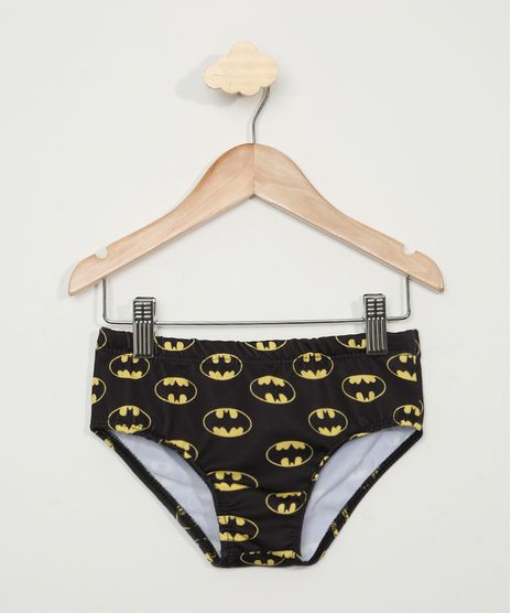Sunga-Infantil-Tradicional-Batman-com-Protecao-UV50--Preta-9966212-Preto_1