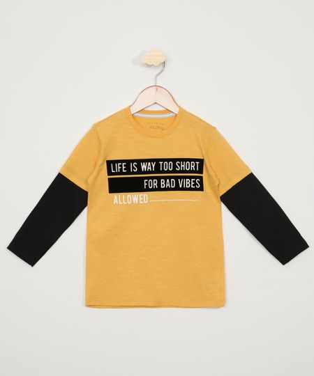 Camiseta-Infantil--Life-Is-Way-Too-Short--Manga-Longa-com-Sobreposicao-Amarela-9978657-Amarelo_1 Camiseta-Infantil--Life-Is-Way-Too-Short--Manga-Longa-com-Sobreposicao-Amarela-9978657-Amarelo_1