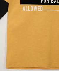 Camiseta-Infantil--Life-Is-Way-Too-Short--Manga-Longa-com-Sobreposicao-Amarela-9978657-Amarelo_4