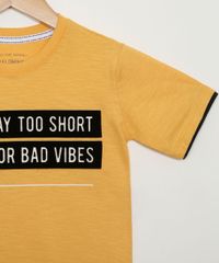 Camiseta-Infantil--Life-Is-Way-Too-Short--Manga-Curta-Amarela-9978665-Amarelo_4
