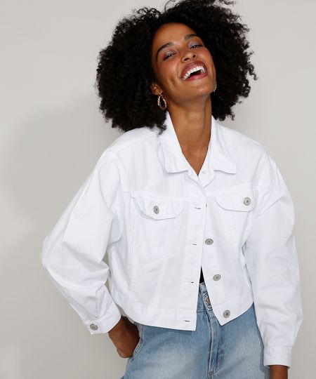 Jaqueta-de-Sarja-Feminina-Cropped-com-Bolsos-Manga-Bufante-Branca-9981723-Branco_1 Jaqueta-de-Sarja-Feminina-Cropped-com-Bolsos-Manga-Bufante-Branca-9981723-Branco_1