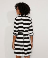Saida-de-Praia-Chemise-Curta-Listrada-Manga-Longa-Preta-9974993-Preto_2