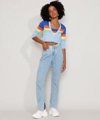 Cardigan-de-Trico-Feminino-Cropped-com-Listras-Manga-3-4-Decote-V-Azul-Claro-9982927-Azul_Claro_5 Cardigan-de-Trico-Feminino-Cropped-com-Listras-Manga-3-4-Decote-V-Azul-Claro-9982927-Azul_Claro_5