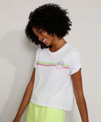 Camiseta-Feminina-Ampla-Simba-O-Rei-Leao-com-Listras-Manga-Curta-Decote-Redondo-Off-White-9974084-Off_White_1