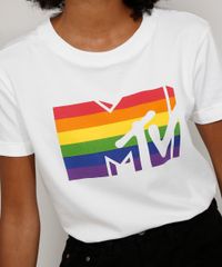 Camiseta-Feminina-Pride-MTV-Manga-Curta-Decote-Redondo-Off-White-9974086-Off_White_2