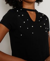Camiseta-Feminina-Basica-Choker-com-Perolas-Manga-Curta-Preta-9973887-Preto_6
