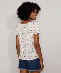 Camiseta-Feminina-Estampada-de-Coqueiros-Manga-Curta-Decote-Redondo-Off-White-9978753-Off_White_2