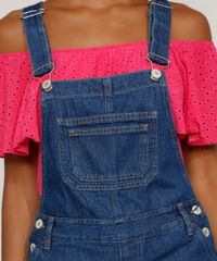 Jardineira-Jeans-Feminina-Relaxed-com-Barra-a-Fio-Azul-Escuro-9980400-Azul_Escuro_4