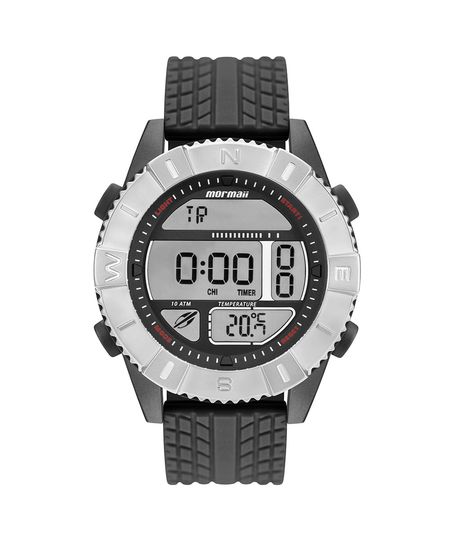 Relógio Mormaii Action Masculino Prata MO5334AC/8P Menor preço em Relógio Mormaii Action Masculino Prata MO5334AC/8P