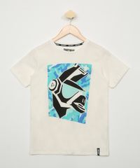 Camiseta-Juvenil-Dj-Yonder-Fortnite-Manga-Curta-Off-White-9977285-Off_White_1