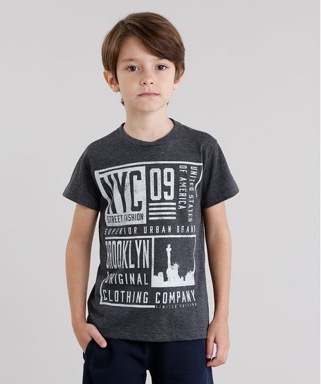 Camiseta-Infantil--NYC--Manga-Curta-Gola-Redonda-Cinza-Mescla-Escuro-8614862-Cinza_Mescla_Escuro_1