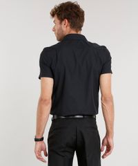 Camisa-Masculina-Comfort-Manga-Curta-Preta-7602628-Preto_2