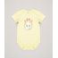 Body-Infantil-Estampado--Girafa--Manga-Curta-Decote-Redondo-em-Algodao---Sustentavel-Amarelo-8812210-Amarelo_1
