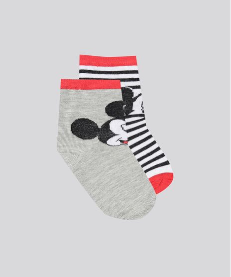 Kit-de-2-Meias-Infantis-Mickey-Multicor-9052153-Multicor_1
