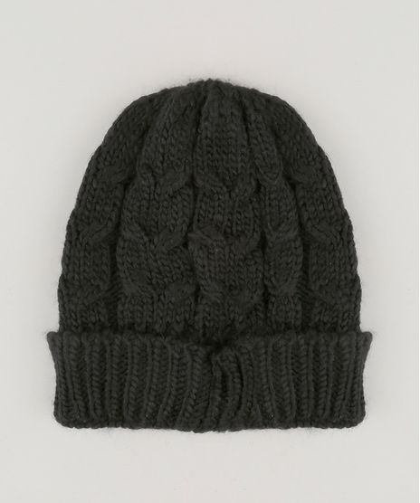 Gorro-Feminino-em-Trico-Preto-8754452-Preto_1