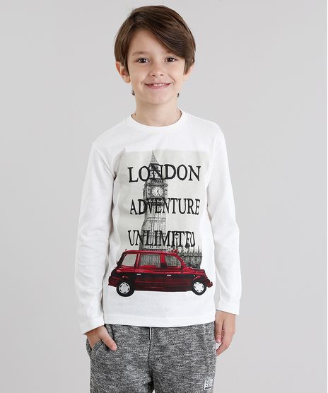 Camiseta-Infantil--London--Manga-Longa-Gola-Redonda-em-Algodao---Sustentavel-Off-White-9033233-Off_White_1