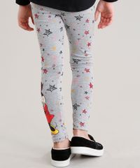 Calca-Legging-Infantil-Estampada-Mickey-e-Minnie-em-Algodao---Sustentavel-Cinza-Mescla-9044101-Cinza_Mescla_2