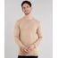 Sueter-Masculino-em-Trico-Mescla-Gola-V-Manga-Longa-Caramelo-8848759-Caramelo_1