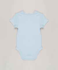 Body-Infantil--Dormir-e-Para-os-Fracos--Manga-Curta-Gola-Redonda-em-Algodao---Sustentavel-Azul-Claro-8809813-Azul_Claro_2