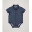 Body-Camisa-Jeans-Infantil-Manga-Curta-em-Algodao---Sustentavel-Azul-Escuro-8858987-Azul_Escuro_1