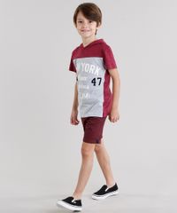 Camiseta-Infantil--New-York--com-Capuz-Manga-Curta-Vinho-9031695-Vinho_3