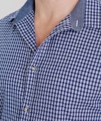 Camisa-Masculina-Slim-Xadrez-Manga-Longa-Azul-Marinho-8852661-Azul_Marinho_4