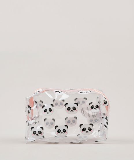 Necessaire-Feminina-Estampada-de-Pandas-Branca-9013297-Branco_1