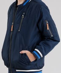 Jaqueta-Infantil-Bomber-com-Ziper-Manga-Longa-Azul-Marinho-8851869-Azul_Marinho_4