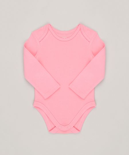Body-Infantil-Basico-Manga-Longa-Decote-Redondo-em-Algodao---Sustentavel-Rosa-8824415-Rosa_1