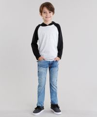 Camiseta-Infantil-Raglan-Basica-com-Capuz-Maga-Curta-Cinza-Mescla-Claro-9049277-Cinza_Mescla_Claro_3
