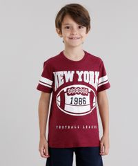 Camiseta-Infantil--New-York--Manga-Curta-Gola-Redonda-Vinho-9046311-Vinho_1