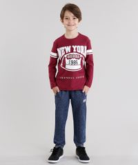 Camiseta-Infantil--New-York--Manga-Longa-Gola-Redonda-Vinho-9046323-Vinho_3
