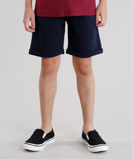 Bermuda-Infantil-em-Moletom-Canelada-Azul-Marinho-8861967-Azul_Marinho_1