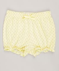 Short-Infantil-Estampado--Girafa--em-Algodao---Sustentavel-Amarelo-8812231-Amarelo_2