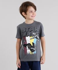 Camiseta-Infantil-Star-Wars-Botone-Manga-Curta-Gola-Redonda-Cinza-Mescla-Escuro-9030036-Cinza_Mescla_Escuro_1
