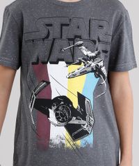 Camiseta-Infantil-Star-Wars-Botone-Manga-Curta-Gola-Redonda-Cinza-Mescla-Escuro-9030036-Cinza_Mescla_Escuro_4