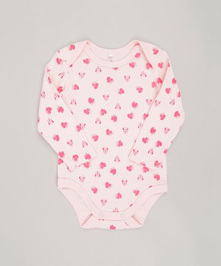 Body-Infantil-Estampado-Minnie-Manga-Longa-Decote-Redondo-em-Algodao---Sustentavel-Rosa-Claro-8814759-Rosa_Claro_1