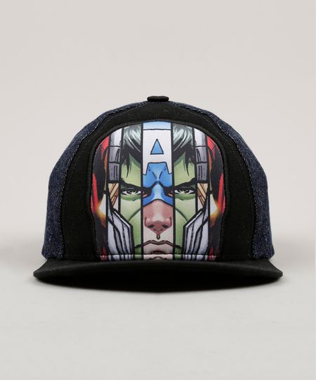 Bone-Infantil-Os-Vingadores-Preto-9058141-Preto_1 Bone-Infantil-Os-Vingadores-Preto-9058141-Preto_1