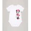 Body-Infantil-Minnie-Manga-Curta-Decote-Redondo-em-Algodao---Sustentavel-Branco-8918677-Branco_1