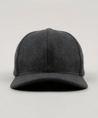 Bone-Masculino-em-Feltro-Cinza-Mescla-Escuro-9008186-Cinza_Mescla_Escuro_1