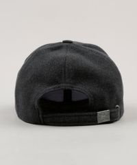 Bone-Masculino-em-Feltro-Cinza-Mescla-Escuro-9008186-Cinza_Mescla_Escuro_3