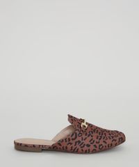 Mule-Feminino-Via-Uno-Bico-Redondo-Estampado-Animal-Print-Onca-com-Fivela-Caramelo-9981778-Caramelo_2