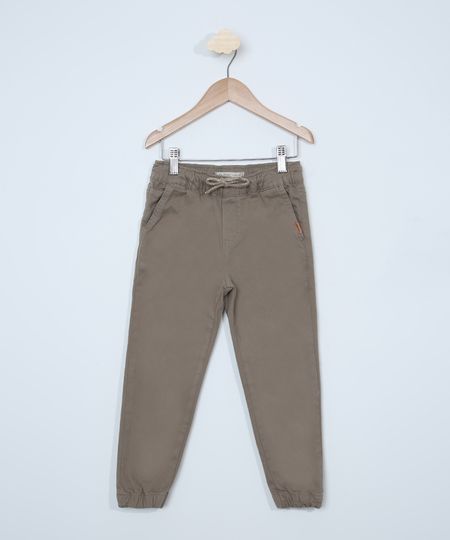 Calca-de-Sarja-Jogger-Infantil-Kaki-9979710-Kaki_1 Calca-de-Sarja-Jogger-Infantil-Kaki-9979710-Kaki_1