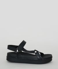 Papete-Feminina-Oneself-com-Velcro-Preta-9982191-Preto_2