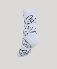 Meia-Feminina-Cano-Alto-Maos-do-Mickey-Estampada-Branca-9973653-Branco_2