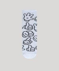 Meia-Feminina-Cano-Alto-Maos-do-Mickey-Estampada-Branca-9973653-Branco_3