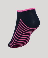 Kit-de-3-Meias-Femininas-Esportivas-Ace-Cano-Baixo-com-Listras-Multicor-9973657-Multicor_3