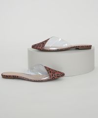 Mule-Feminino-Via-Uno-Bico-Fino-Estampado-Animal-Print-Onca-com-Vinil-Caramelo-9981779-Caramelo_1