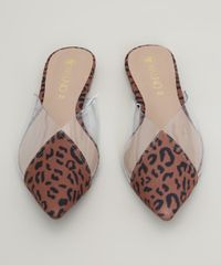 Mule-Feminino-Via-Uno-Bico-Fino-Estampado-Animal-Print-Onca-com-Vinil-Caramelo-9981779-Caramelo_5